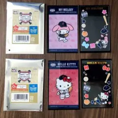 サンリオ くじ ハローキティ マイメロディ クリアカードセット 侍ジャパン