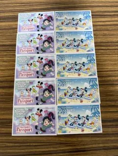 使用済みディズニーパスポート 10枚セット