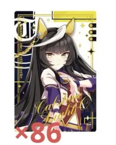 ウマ娘 プリティーダービー カルストンライトオ ウエハース