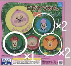 こびとづかん 刺繍缶バッチ バラ売り