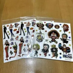 ワンピース ステッカー 3枚セット新品未使用