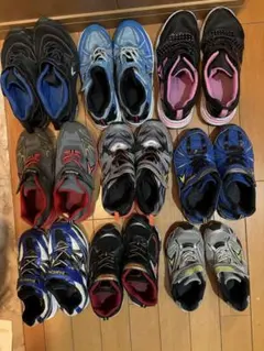 瞬足　まとめて　12足　18から22センチ　男女　クロックス付き