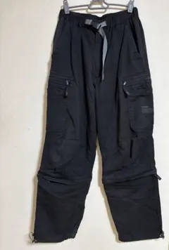 メンズ　カーゴパンツ　Mサイズ　ブラック