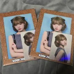 ME:I 飯田栞月　トレカ　kcon フォトフレーム