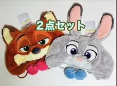 即日発送☆新品2個　ファンキャップ ニック　ジュディ ディズニー ズートピア