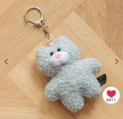 mojojojo モジョジョジョ　ローリーズファーム　トイキーホルダーGRYネコ