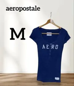 特別タイムセール！aeropostaleネイビー カットソー 【M】