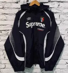 Supreme フード付きウィンドブレーカー ネイビー