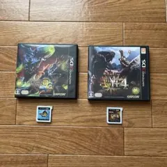 Nintendo3DS 「モンスターハンター3G」「モンスターハンター4」
