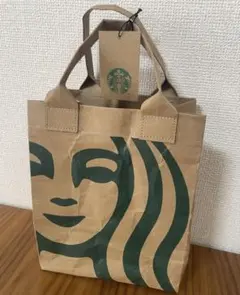 ☆スターバックス クラフトペーパー ショッパーS☆