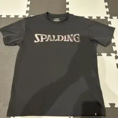 SPALDING ブラック Tシャツ Mのサムネイル
