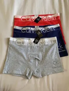 ら*ら様 Calvin Klein ボクサーパンツ 3枚セットXLメイズ