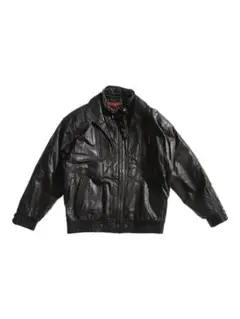 【ヴィンテージ古着】本革 レザージャケット ブルゾンのサムネイル