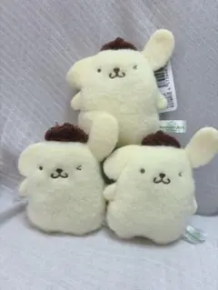 ポムポムプリン サンリオキャラクターズ ふわもこワッペンこれくしょん マスコット