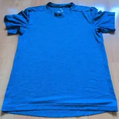 adidas CLIMACHILL 青 Tシャツ