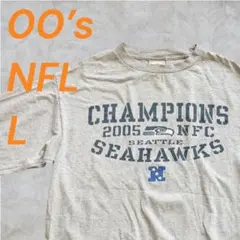 【NFL公式】00s シアトル・シーホークス 2005 NFC優勝記念 ロンTのサムネイル