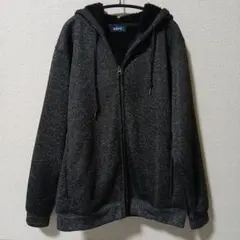 NAVY フリース裏地付きパーカー L マックハウス メンズのサムネイル