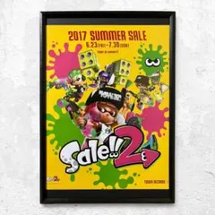 スプラトゥーン B2ポスター 非売品 スプラ ニンテンドーストア特典