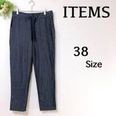 『アーバンリサーチアイテムズ』（38）＊カジュアルパンツ＊デニム風カラー＊