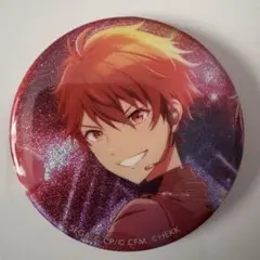 あんスタ 守沢千秋 グリッター缶バッジ プロセカ あんスタコラボ