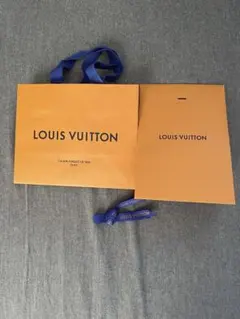 LOUIS VUITTON ショップ袋 2種・リボン1本セット