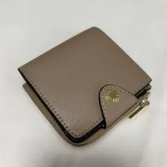 未使用 Legato Largo フェイクレザー 二つ折り財布
