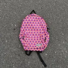 ピンク old OUTDOOR ストライプback pack y2k city - メルカリ