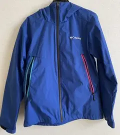 Columbia フード付きブルーアウター