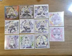 名探偵プリキュア　プリキラシールコレクション 森亜るるか　キュアアルカナシャドウ