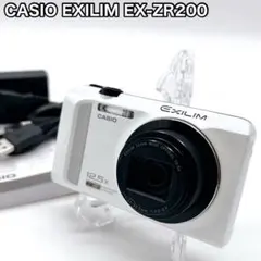 CASIO カシオ EXILIM EX-ZR200 ホワイト デジカメのサムネイル