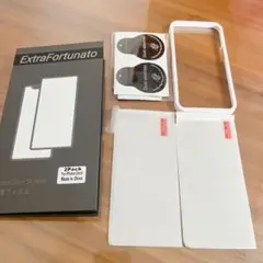 新品⭐️ iPhone12 mini 用 ガラスフィルム　ガイド枠付き　2枚