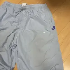 【希少】NIKELAB ライトブルー ナイロンパンツ トラックパンツ　L
