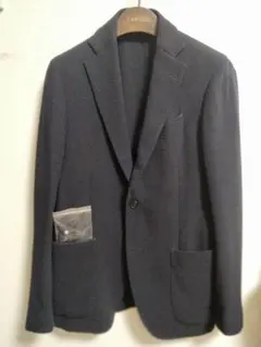 ラルディーニ ホップサック ジャケット 46 ネイビー LARDINI ホップサックジャケット44ネイビー