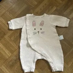 UNIQLO ウサギ刺繍ロンパース 60