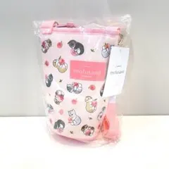 新品【mofusand モフサンド】ペットボトルホルダー ピーチ ハートカラビナのサムネイル