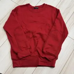 COMME CA ISM 赤 トレーナー