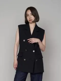 【FRAY I.D】フレイアイディー　ダブルテーラードジレ　新品未使用