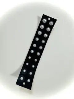 耳ツボジュエリー　マグレイン　チタン　20粒　パール　健康　ダイエット　肩こり