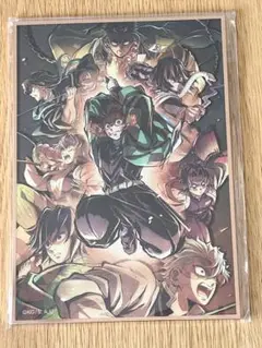 鬼滅の刃　キービジュアルアクリル色紙　柱稽古編　開幕編