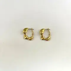 福本敦子さん　コラボピアス　AKARUI apartby