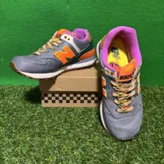 カラフル‼️New Balance WL574 EXC マルチカラー 24cm