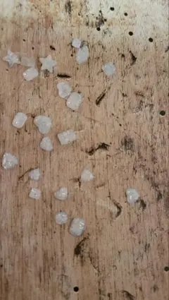 ネイルアート装飾パーツ 白 星型 ハート型