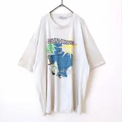 ヘインズ メンズ 半袖Tシャツ XL ホワイト ノースパドレ 90sヴィンテージ