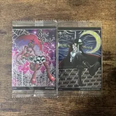 ワンピース　ウエハースカード　ペローナ　ミホーク