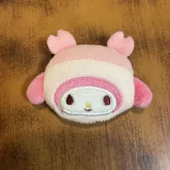 ちいかわ×サンリオ　シークレットヘアクリップ　マイメロディ