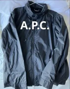 A.P.C. ブラック ナイロンジャケット XS