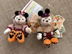 ダッフィー&フレンズ　2015年ハロウィン　ぬいぐるみバッジ
