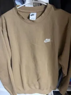 NIKE スウェット ベージュブラウン M 値下げしました早い者勝ち