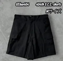 【新品】GEbee404 404th S.C.C. shorts ブラック Mのサムネイル