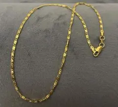 18K ゴールド チェーンネックレス 約45cm